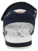 Lurchi Leren sandalen "Cimbaly" donkerblauw/meerkleurig