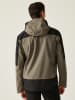 Regatta Regenjacke "Highton IV" in Khaki/ Schwarz