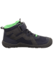 superfit Leder-Sneakers "Trace" in Schwarz