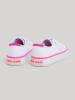 Pepe Jeans FOOTWEAR Sneakers in Weiß/ Pink