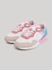 Pepe Jeans FOOTWEAR Sneakers in Weiß/ Rosa/ Hellblau