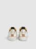 Pepe Jeans FOOTWEAR Leren sneakers wit
