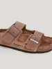 Pepe Jeans FOOTWEAR Leder-Pantoletten in Braun