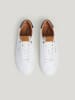 Pepe Jeans FOOTWEAR Leder-Sneakers in Weiß/ Dunkelblau