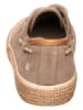Pepe Jeans FOOTWEAR Skórzane espadryle w kolorze beżowym
