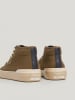 Pepe Jeans FOOTWEAR Leren sneakers bruin