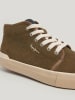 Pepe Jeans FOOTWEAR Leren sneakers bruin