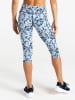 Dare 2b Trainingsleggings "Influential II" in Weiß/ Blau