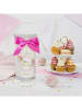 Juwelkerze Duftkerze mit Armkette "Happy Birthday" - 400 g