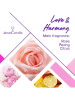 Juwelkerze Duftkerze mit Edelsteinen "Love & Harmony" - 330 g