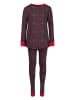 Skiny Pyjama in Braun
