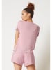 Skiny Pyjamashirt lichtroze