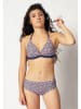 Skiny Bikinitop grijs/donkerblauw