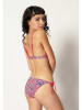 Skiny Bikini-Oberteil in Blau/ Pink
