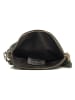 Lucca Baldi Leder-Umhängetasche "Cetona" in Khaki - (B)24 x (H)18 x (T)4 cm