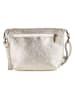 Lucca Baldi Leder-Umhängetasche "Cetona" in Gold - (B)24 x (H)18 x (T)4 cm