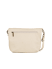 Lucca Baldi Leder-Umhängetasche "Cetona" in Creme - (B)24 x (H)18 x (T)4 cm