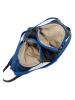Lucca Baldi Leder-Rucksack "Novara" in Schwarz/ Blau - (B)29 x (H)34 x (T)13 cm