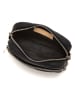 Lucca Baldi Leder-Umhängetasche "Feltre" in Schwarz - (B)19 x (H)15 x (T)7 cm