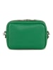 Lucca Baldi Leder-Umhängetasche "Feltre" in Grün - (B)19 x (H)15 x (T)7 cm