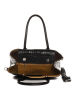 Lia Biassoni Skórzany shopper bag "Allia" w kolorze czarnym - 40 x 33 x 16 cm