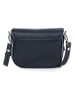 Lia Biassoni Leder-Umhängetasche "Neva" in Dunkelblau - (B)20 x (H)16 x (T)6 cm