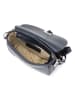 Lia Biassoni Leder-Umhängetasche "Neva" in Dunkelblau - (B)20 x (H)16 x (T)6 cm
