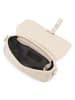 Lia Biassoni Leder-Umhängetasche "Neva" in Creme - (B)20 x (H)16 x (T)6 cm