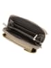 Lia Biassoni Leder-Handytasche "Cerca" in Gold - (B)11 x (H)19 x (T)4 cm