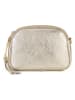 Lia Biassoni Leder-Umhängetasche "Flumendosa" in Gold - (B)23 x (H)17 x (T)7 cm