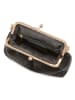 Lia Biassoni Leren clutch "Ciane" zwart - (B)24 x (H)16 x (D)8 cm