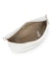Lia Biassoni Leder-Umhängetasche "Scaffaiolo" in Silber - (B)31 x (H)20 x (T)1 cm