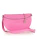 Lia Biassoni Leren borstbuidel "Scaffaiolo" roze - (B)31 x (H)20 x (D)1 cm