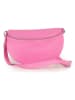 Lia Biassoni Leren borstbuidel "Scaffaiolo" roze - (B)31 x (H)20 x (D)1 cm