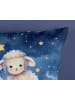 Pure Microvezel beddengoedset donkerblauw/blauw