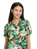 Betty Barclay Bluse in Schwarz/Grün