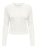 ONLY Sweter w kolorze białym