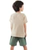 Denokids 2tlg. Outfit in Beige/ Khaki
