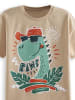 Denokids 2-delige outfit beige/groen