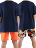 Denokids 2-delige set: shorts oranje