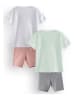 Denokids 2-delige set: pyjama's meerkleurig