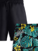 Denokids 2-delige set: shorts turquoise/zwart