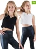 Denokids 2-delige set: tops zwart/wit
