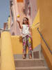 LiaLea 2-delige outfit beige/wit