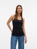 Vero Moda Top w kolorze czarnym
