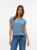 Vero Moda Koszulka w kolorze niebiesko-białym