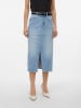 Vero Moda Spódnica dżinsowa w kolorze błękitnym