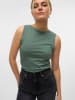 Vero Moda Top w kolorze zielonym
