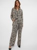Vero Moda Hose in Schwarz/ Beige