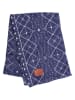Buff Sjaal donkerblauw - (L)175 x (B)66 cm
